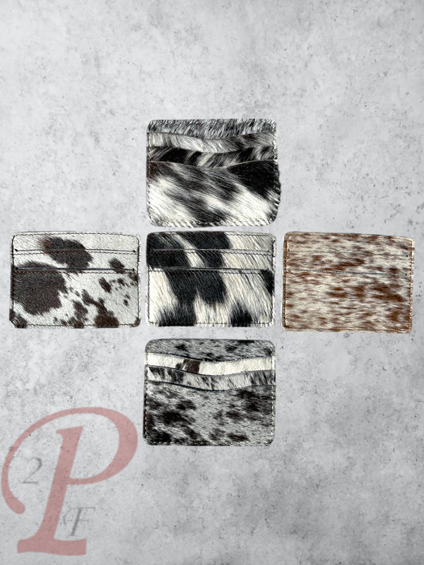 Cowhide Credit Card Wallet