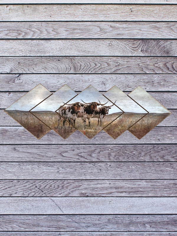 Longhorn wall decor