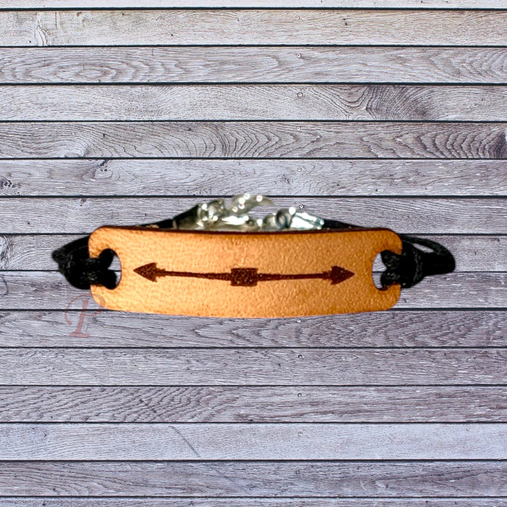 leather bracelet with black cord designs 2